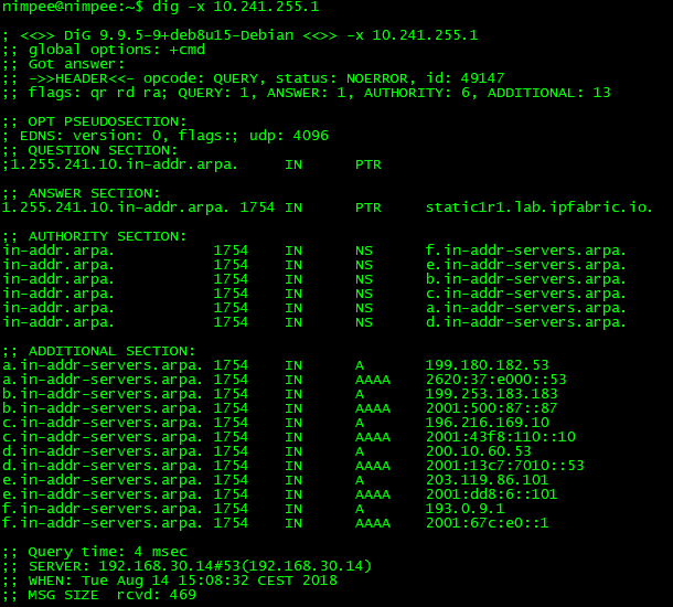 DNS PTR record